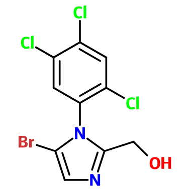 (image for) MC021784 [5-Bromo-1-(2,4,5-trichloro-phenyl)-1H-imidazol-2-yl]-methanol